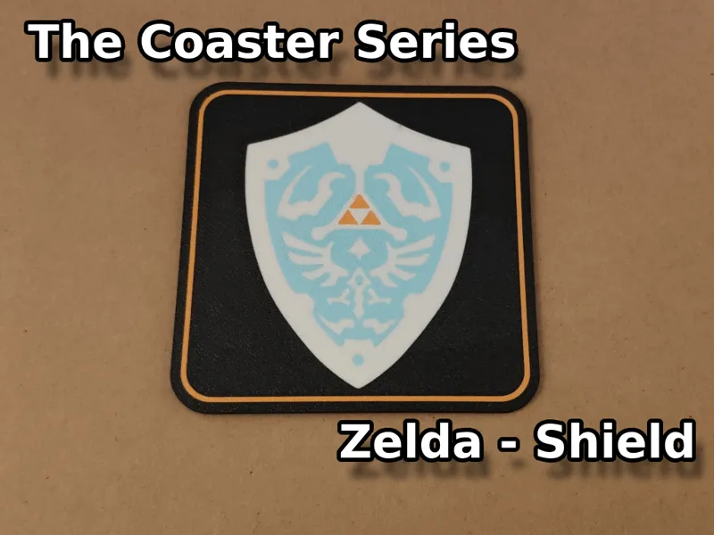 Untersetzer-Serie: Zelda - Hylianischer Schild