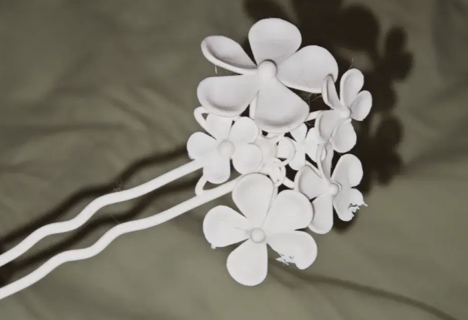Miniatura 2 do modelo 3D 繁花似锦-发钗-只要9g料