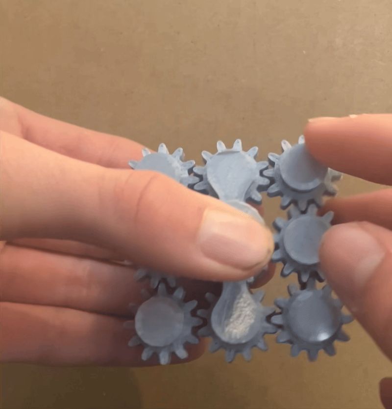 Gear Fidget Spinner