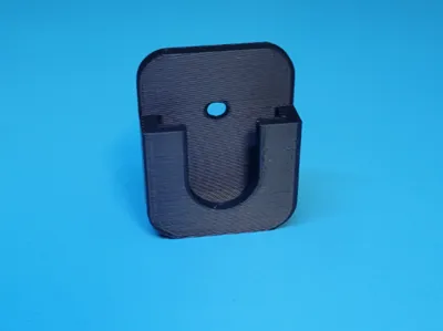 Mic Holder for Button Type Mic - Curved Back
