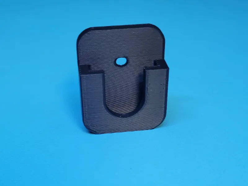 Mic Holder for Button Type Mic - Curved Back