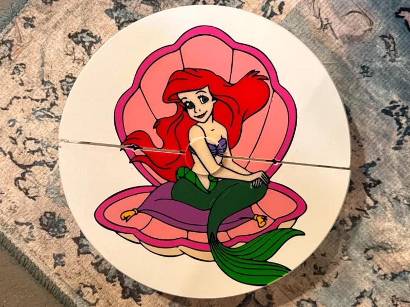 3DTMT Little Mermaid Wheel