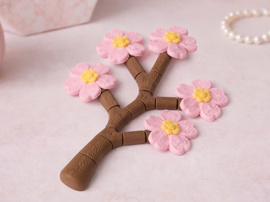 Sakura Branch Flexi - Articulated Floral Toy
