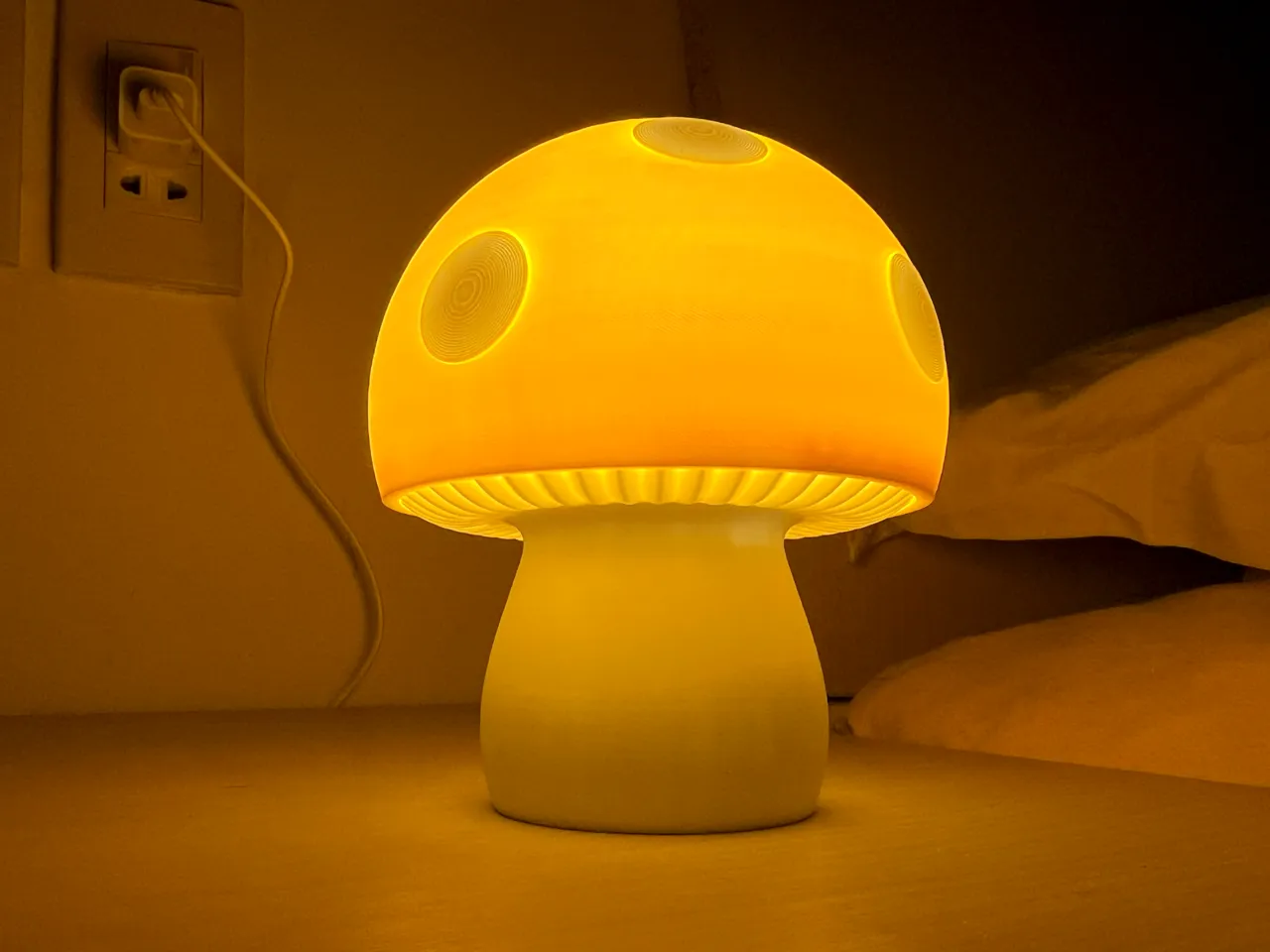 Mushroom Lamp A&B for LED 001 Kit view 3
