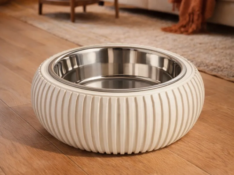Food bowl for pets | steel Insert | clean design