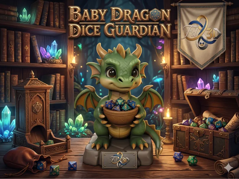 Baby Dragon Dice Guardian