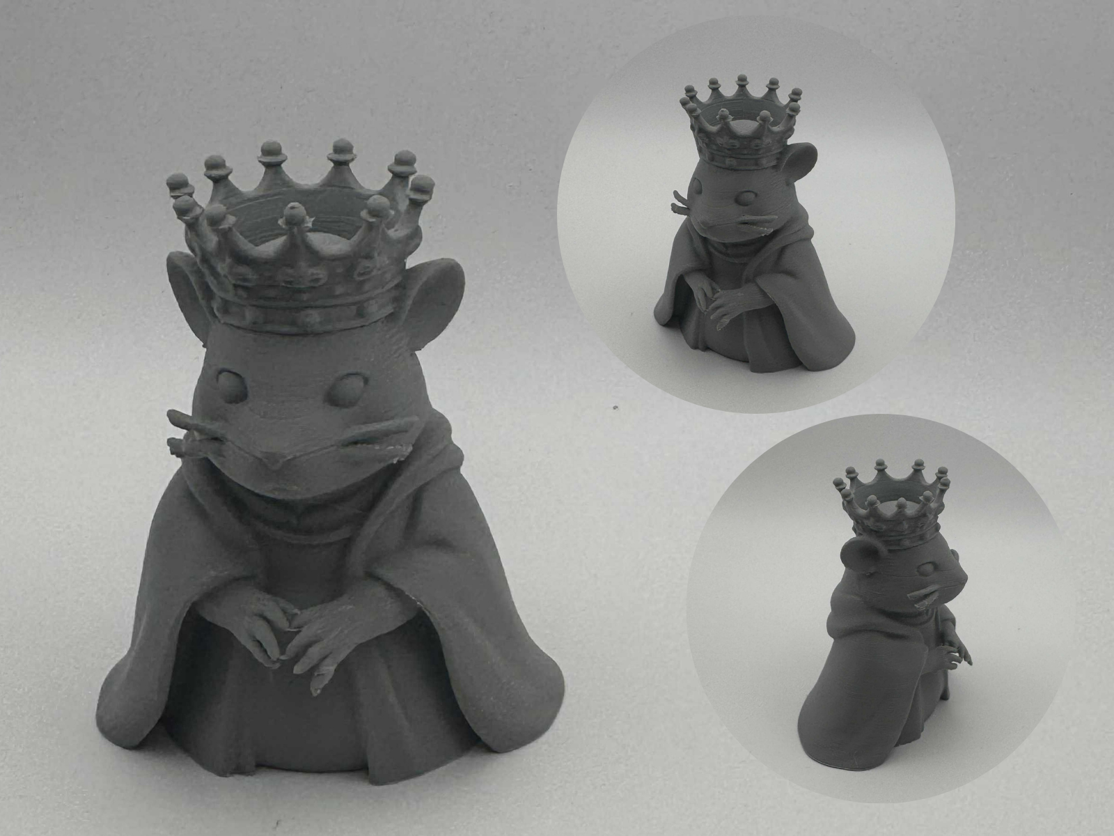 Rat King – Regal Chibi Figurine