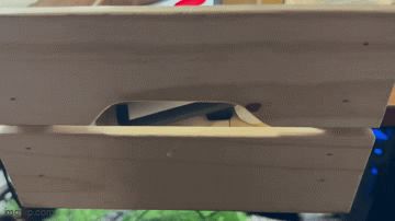 IKEA Knagglig bin custom front plate