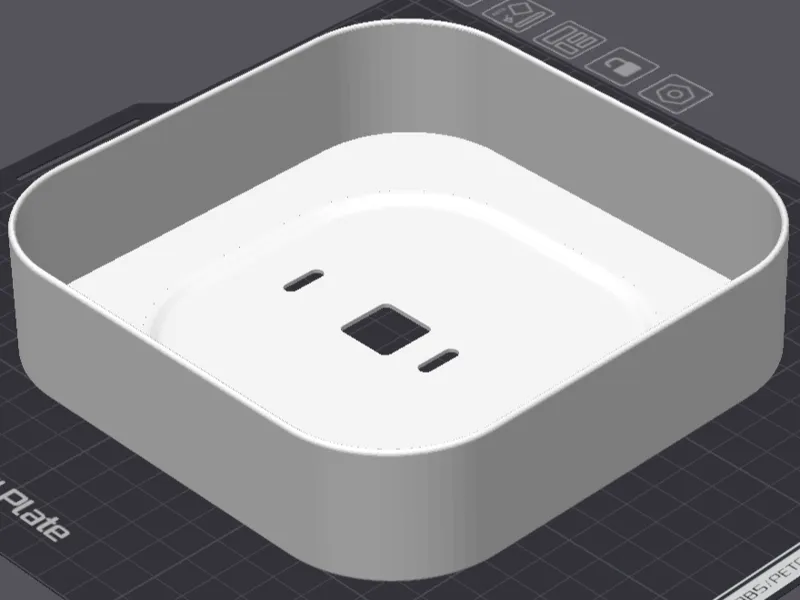 Ecobee4 Draft Blocker Faceplate