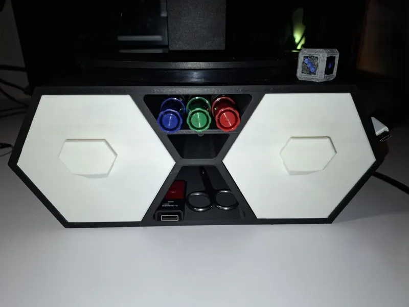 Honeycomb Stackable Monitor Riser With Drawers