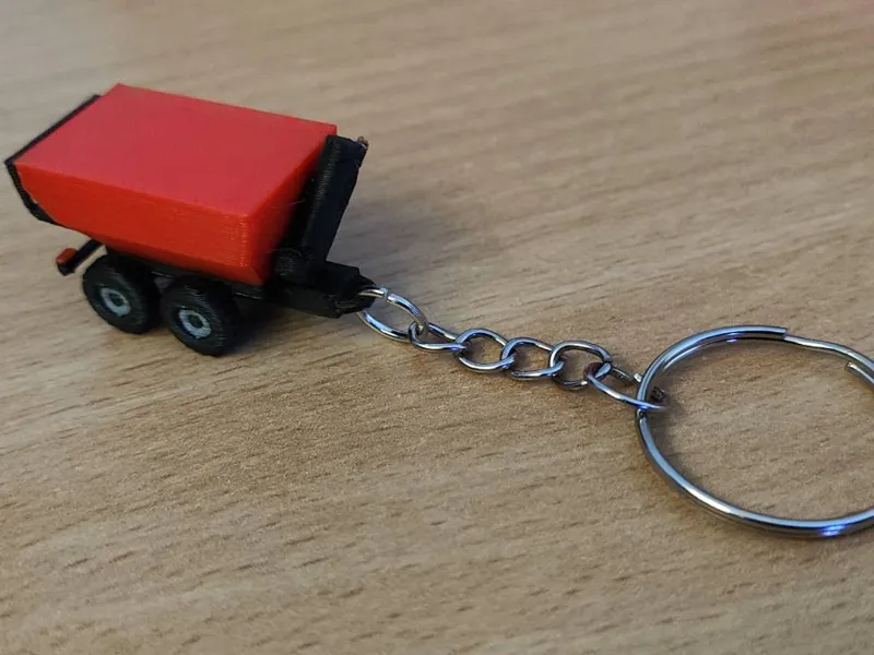 Tractor trailer keychain Perard
