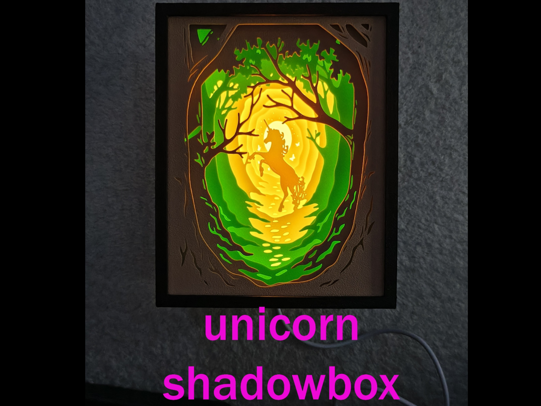 unicorn shadowbox no ams