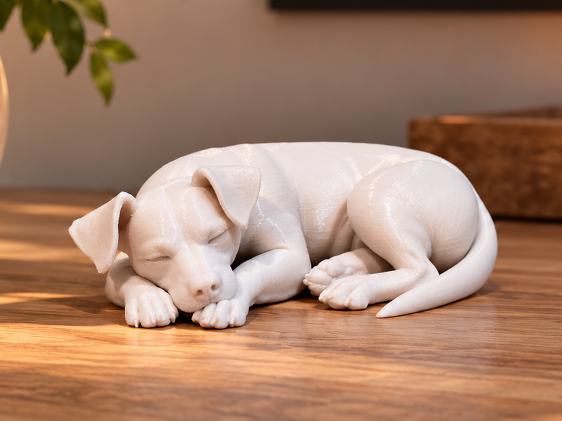 Sleeping Jack Russell Terrier – 3D 3D model by Styllusak