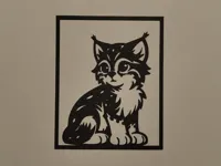 Tableau mural chaton — photo 2
