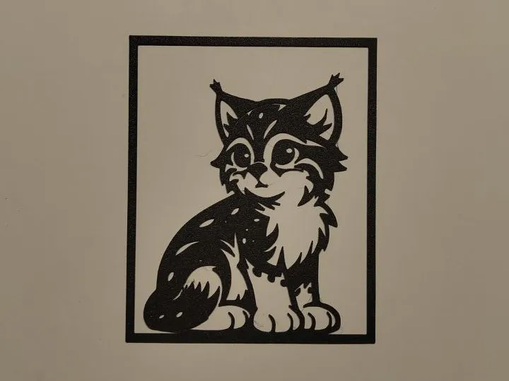Tableau mural chaton