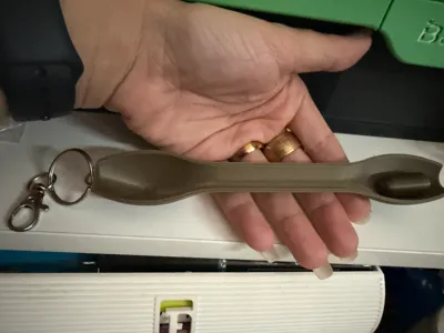 Mighty Beanz Trick Track Keychain (Only Use Mini) 