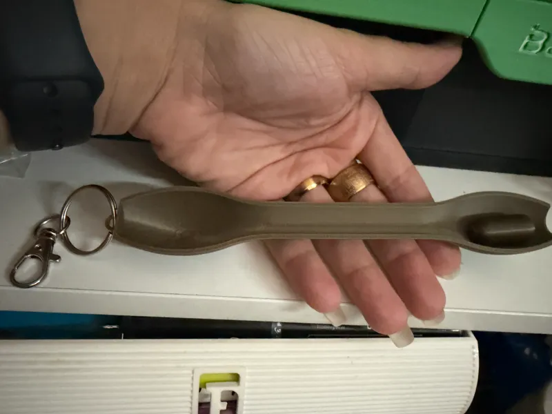 Mighty Beanz Trick Track Keychain (Only Use Mini)