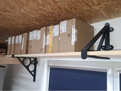 Shelf Bracket – Wall & Over Window Mounting