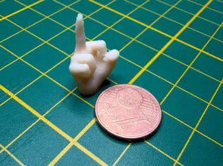 Mini doigtt d'honneur