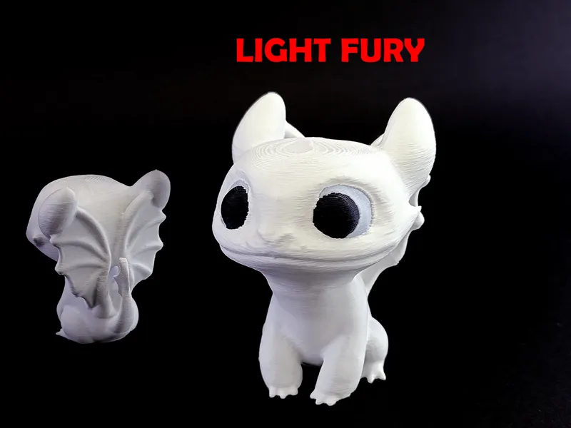 Light Fury Chibi