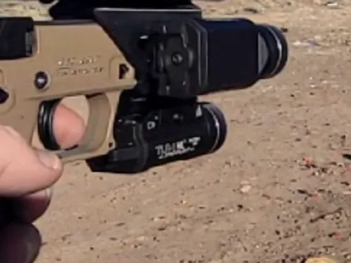 Tri Rail Flashlight mount Kel Tec P17
