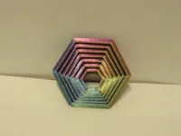 Mini fidget hexagonal — photo 1
