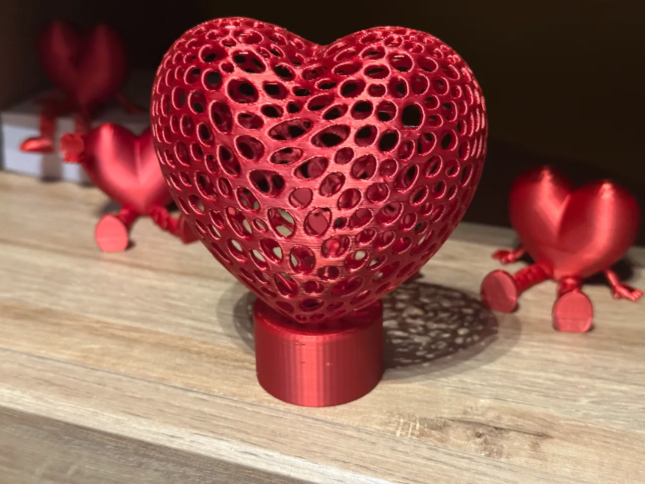 Valentine's Day Tealight Lamp view 4