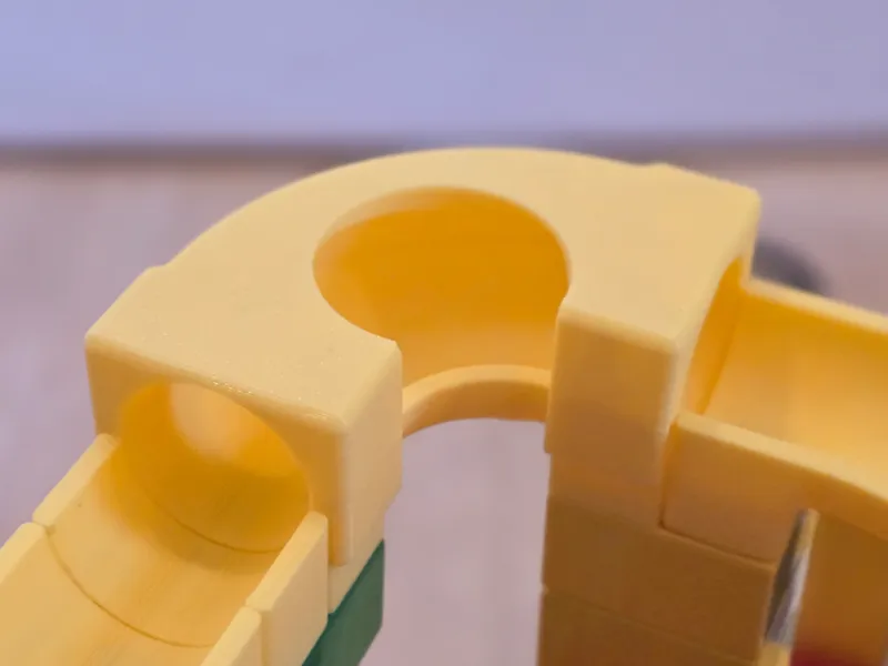 Cover for Marble Run curve 4x4 / 6x6 Duplo