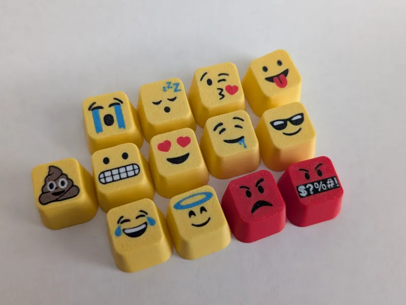 Full Emoji Keycap Set