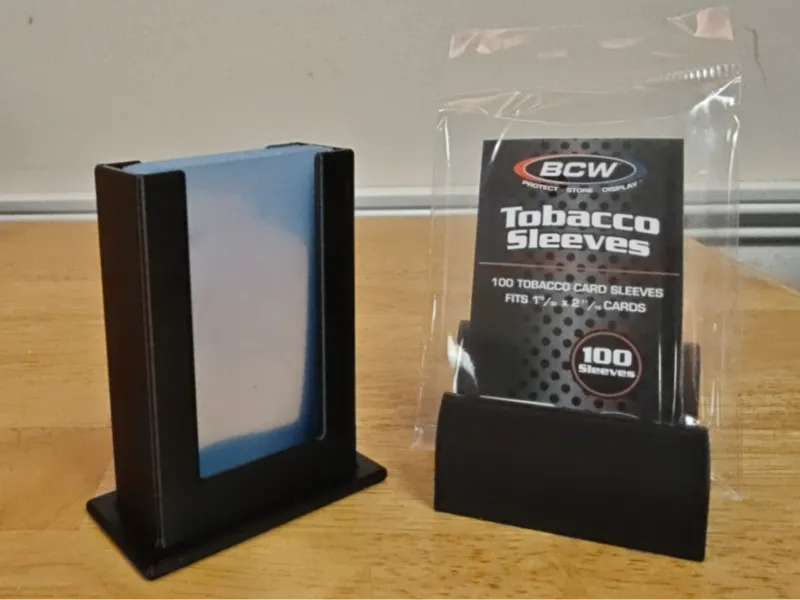 Tobacco Card Size Penny Sleeve Holder