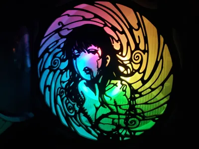 Body Horror 120mm PC fan Cover