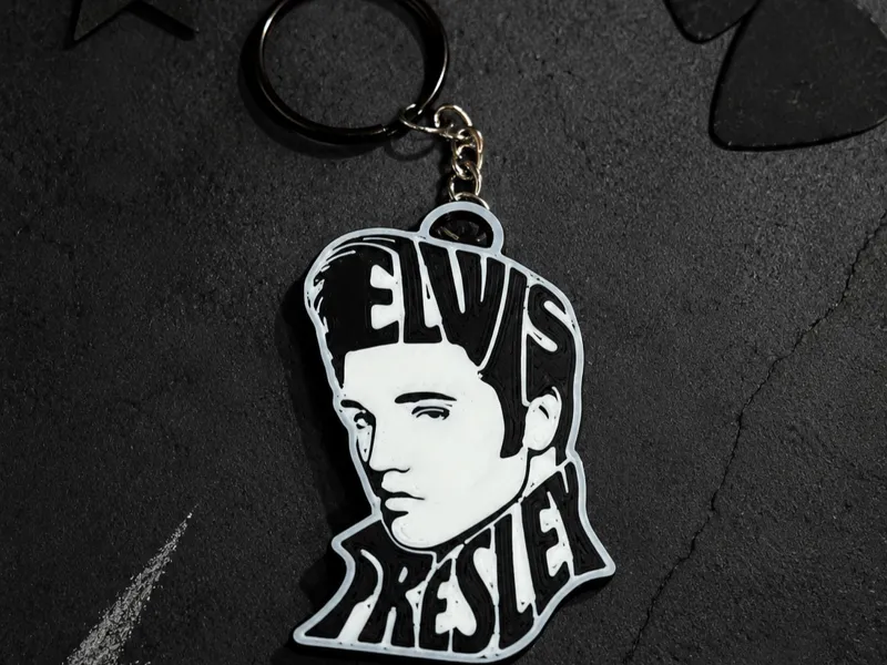 Elvis Presley keychain