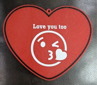 Love you too Kiss Emoji