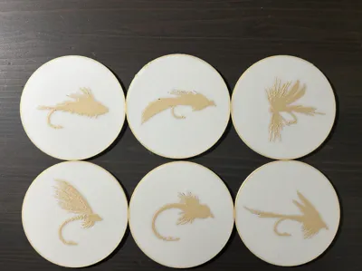 Fly Fishing Coaster Set