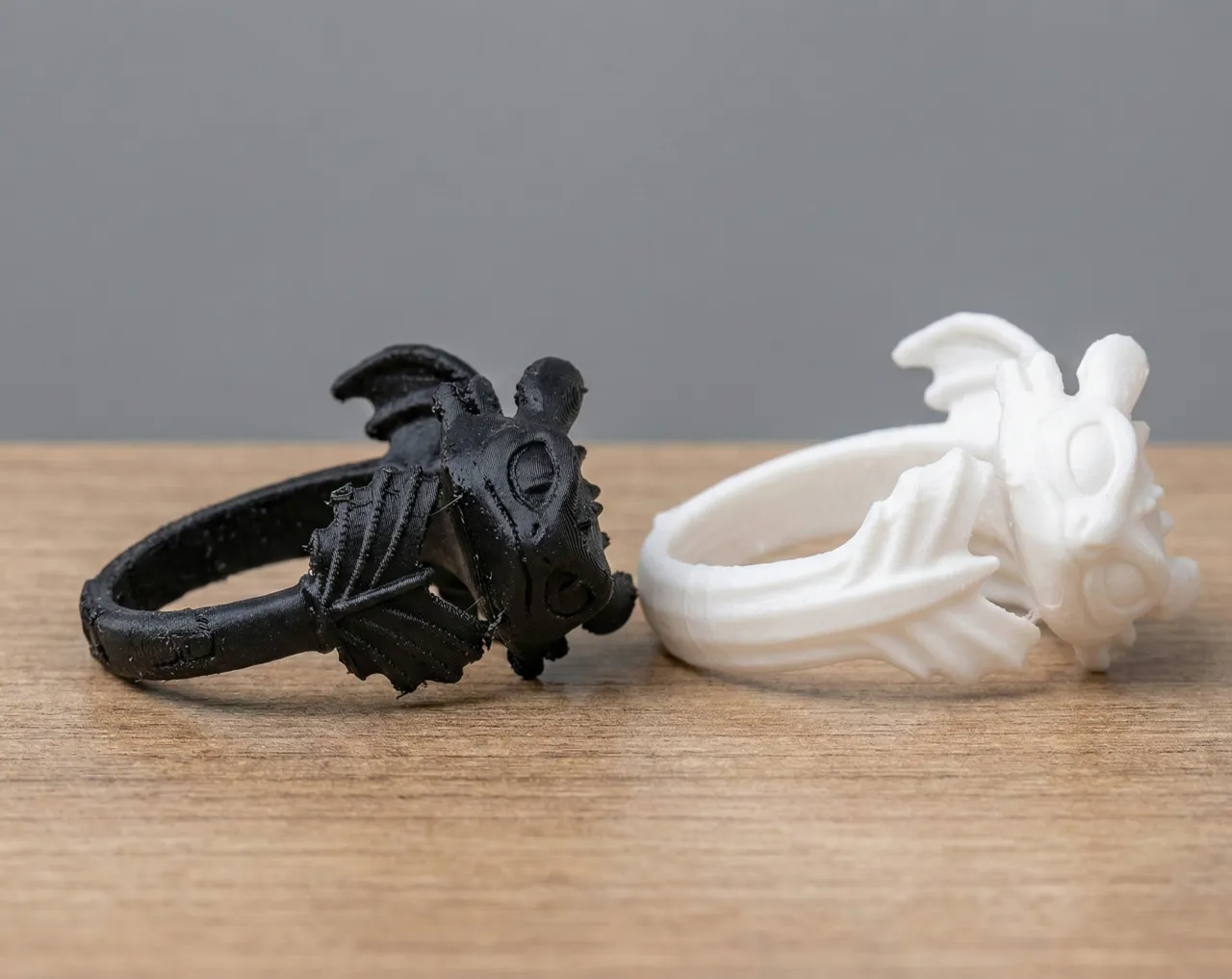 Toothless & Light Fury Ring 2 Set view 4