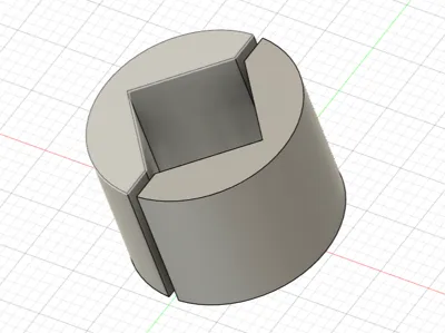 1.85 to 1 inch square 