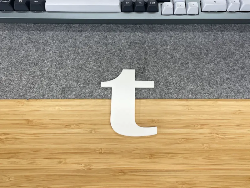 Lower Case t