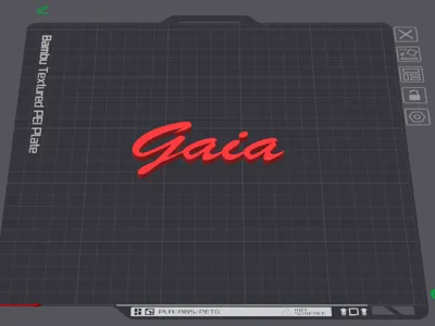 Gaia nameplate
