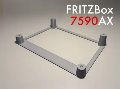 FRITZ!Box 7590 AX Stand for better Airflow