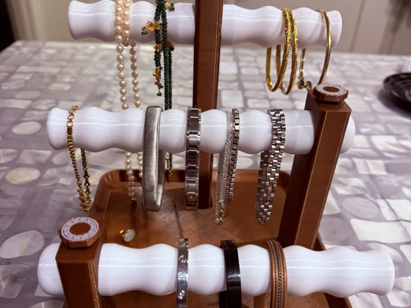 3-level Jewelry Holder with Tray