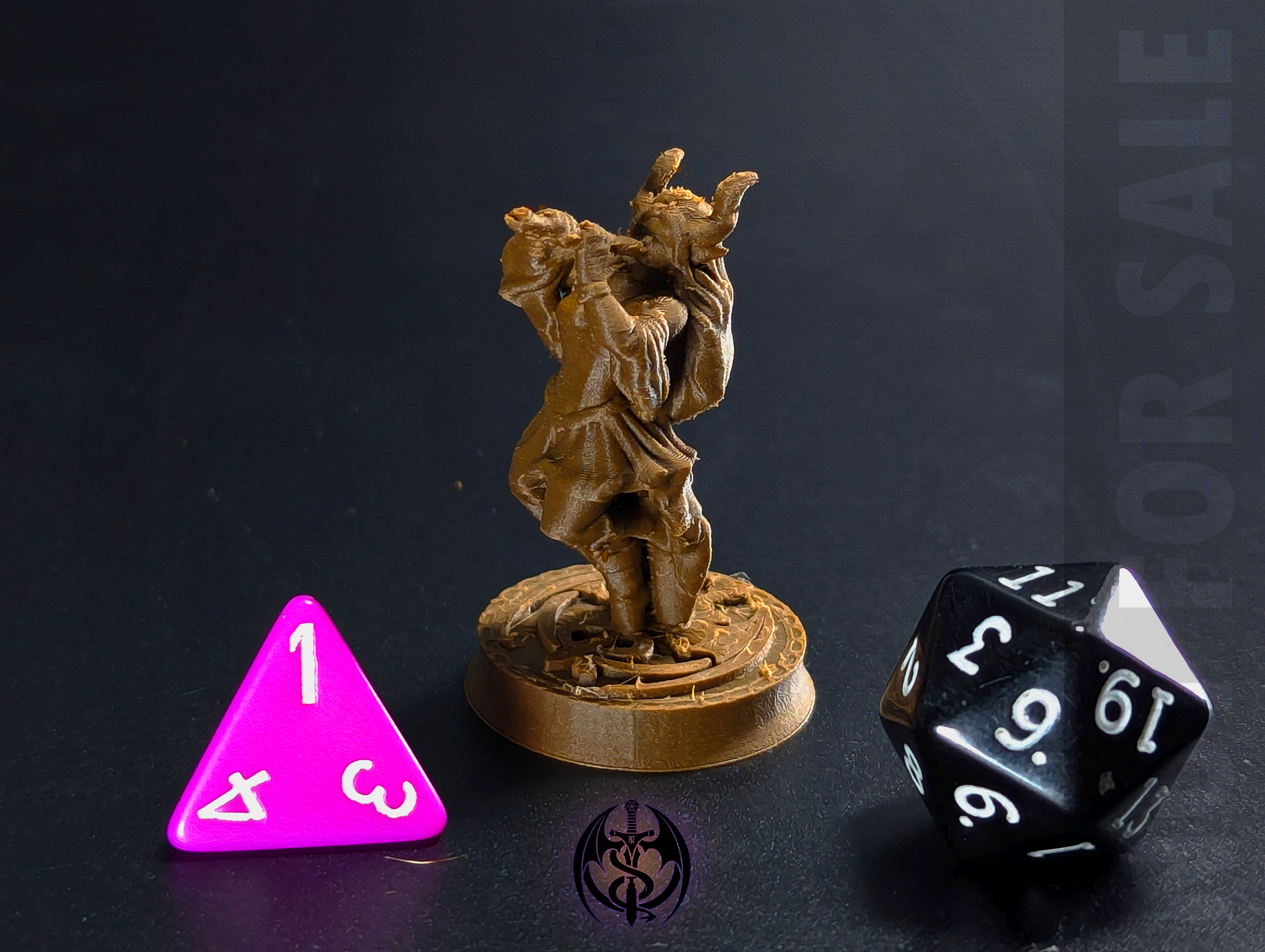Supportless Female Bard Tiefling - 32mm — 2