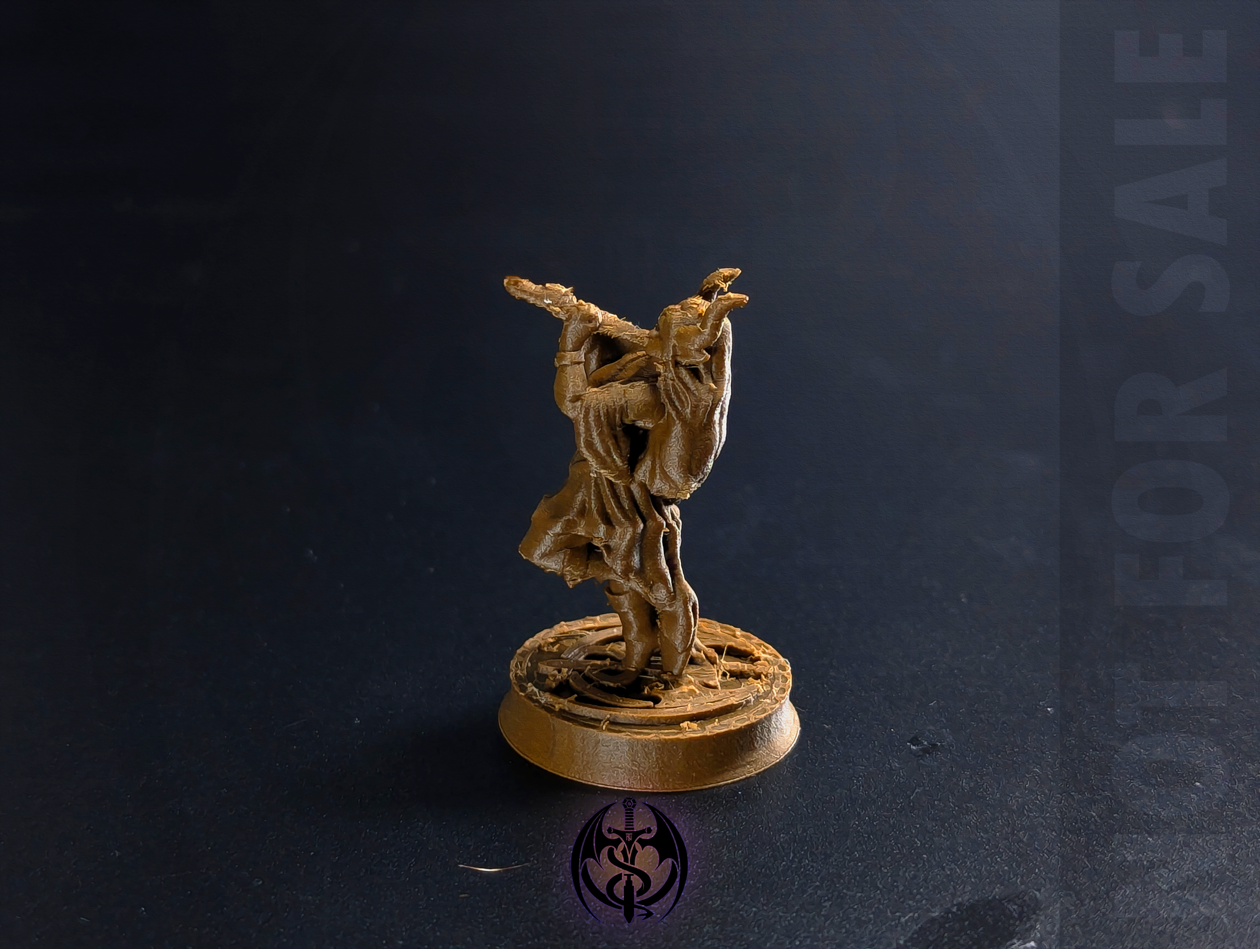 Supportless Female Bard Tiefling - 32mm — 3