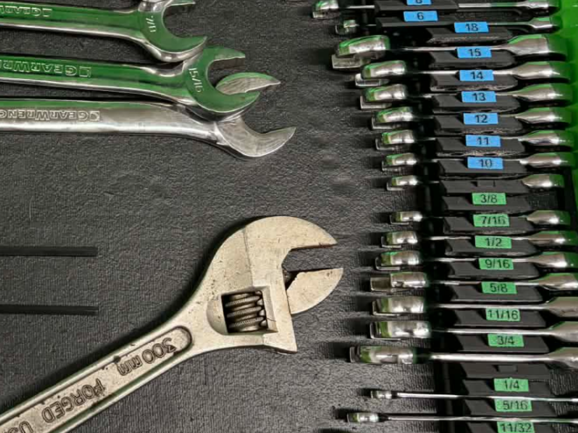 Hand Tool Organizer, Wrench, Pliers, Screwdrivers