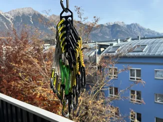 Climbing gear organizer