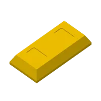 Grande brique lingot d'or — photo 3