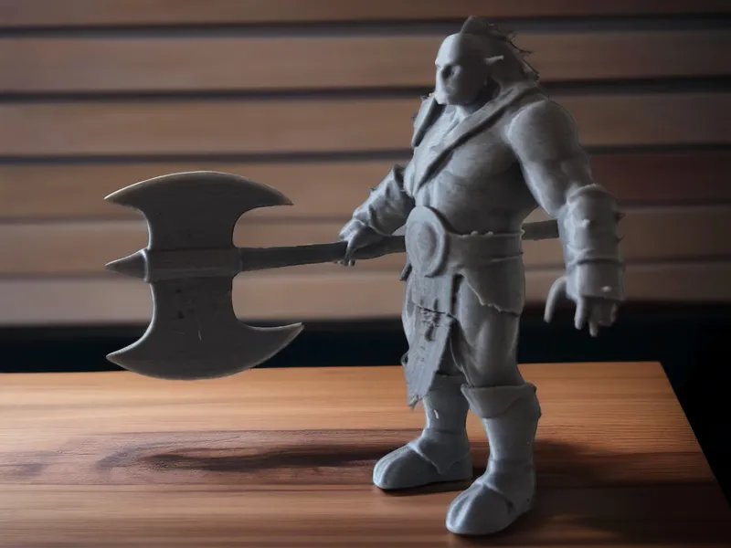 The orc warrior
