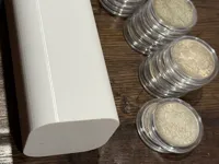 20 to 22 silver dollar clear plastic holder container