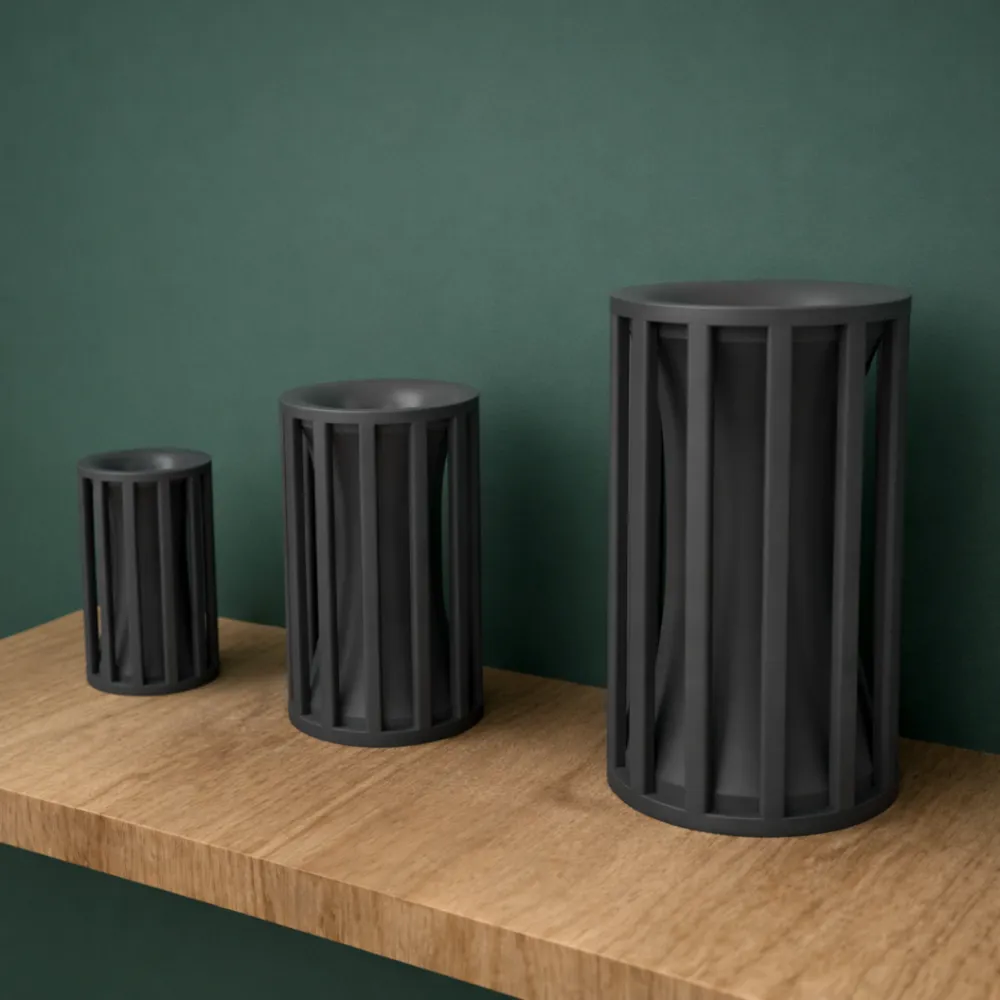 Colosseum Vase – Modern Column Decor - Free 3D Print Model - MakerWorld