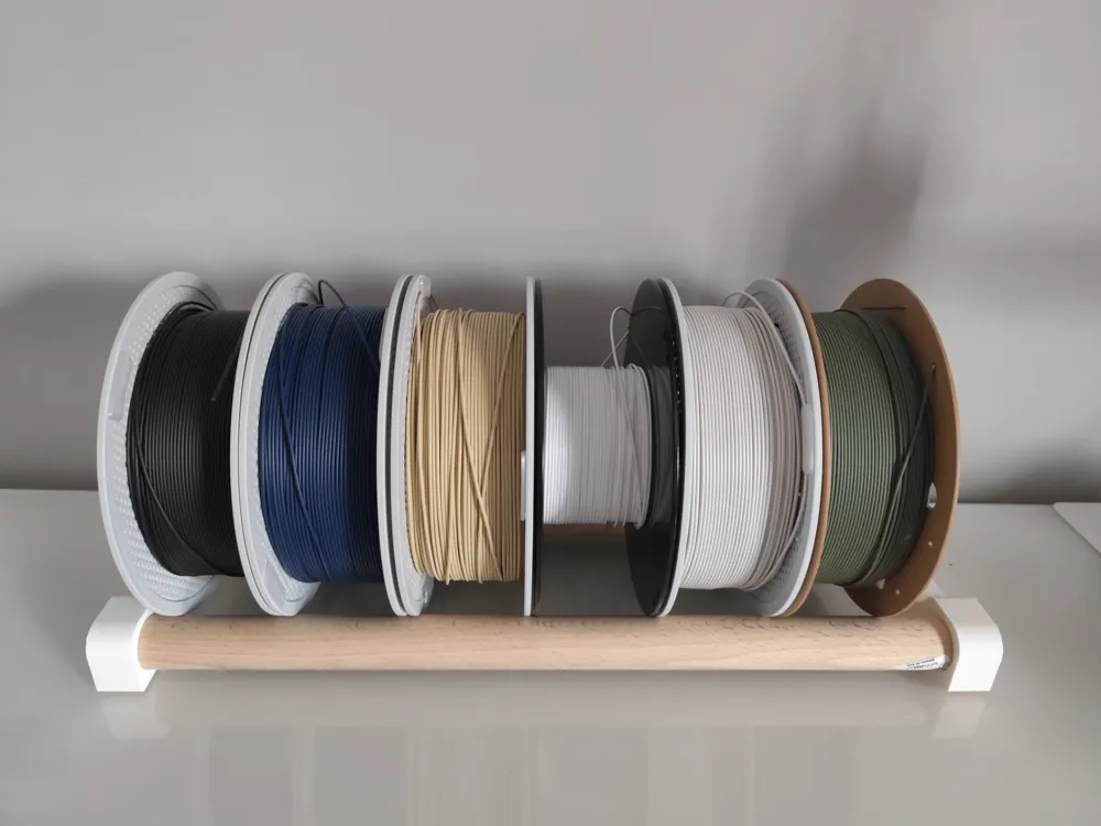 SIMPLE TABLETOP FILAMENT STAND - Free 3D Print Model - MakerWorld