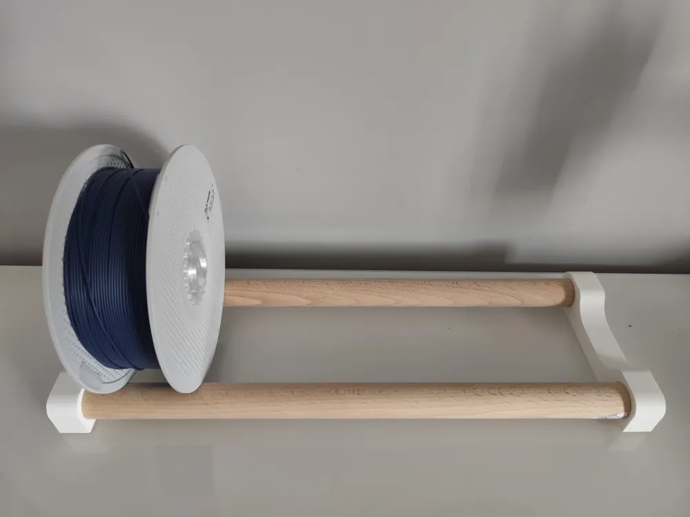 SIMPLE TABLETOP FILAMENT STAND - Free 3D Print Model - MakerWorld